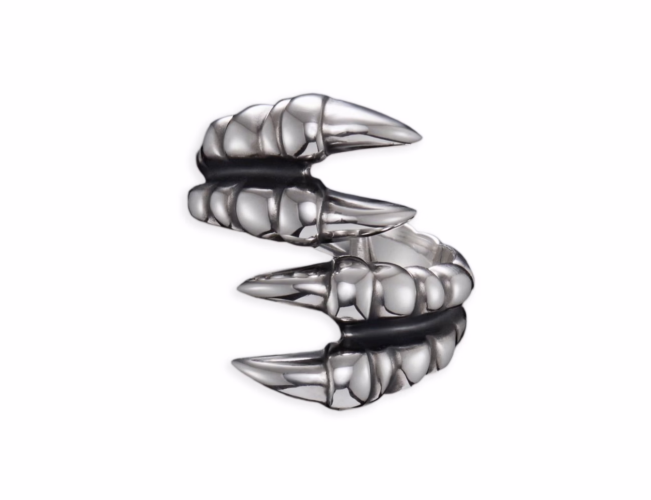 Claw Ring Double i silver från Maria Nilsdotter